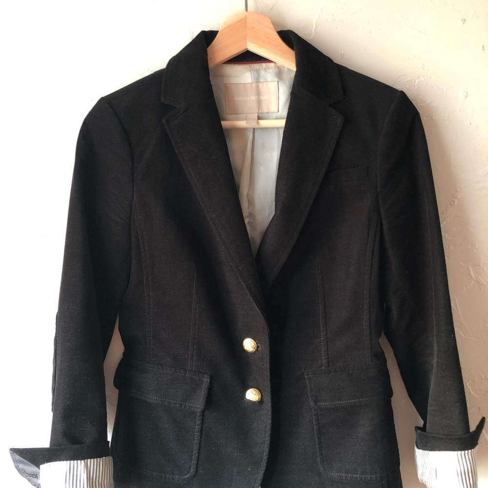 Banana republic Corduroy Blazer ⚡️ size s⚡️ black